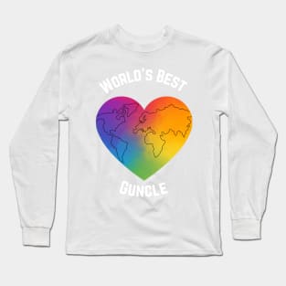 Worlds best guncle Long Sleeve T-Shirt